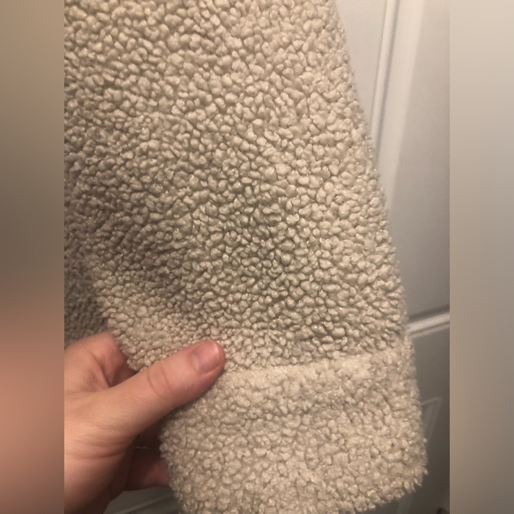 Lane Bryant Sherpa Button Front Coat Size 18/20 V… - image 4